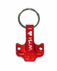 Porte clef "I love Plum"