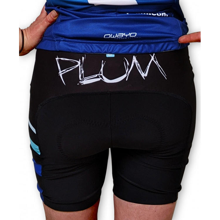 Frauen Plum Bib Shorts