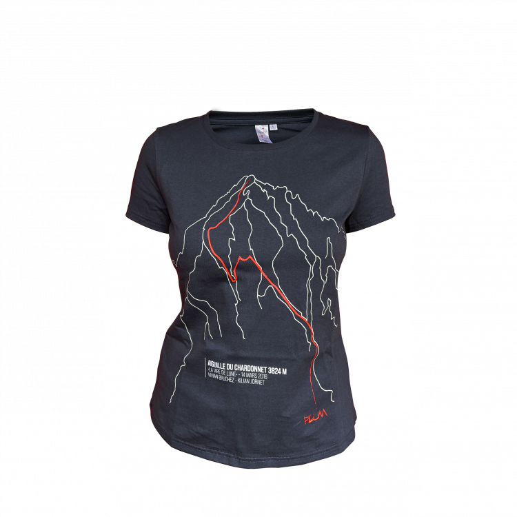 WOMEN'S PLUM T-SHIRT CHARDONNET LINE