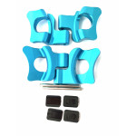 KARIBOU - Heel risers + pins + elastic plates