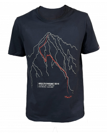 MEN'S PLUM T-SHIRT CHARDONNET LINE