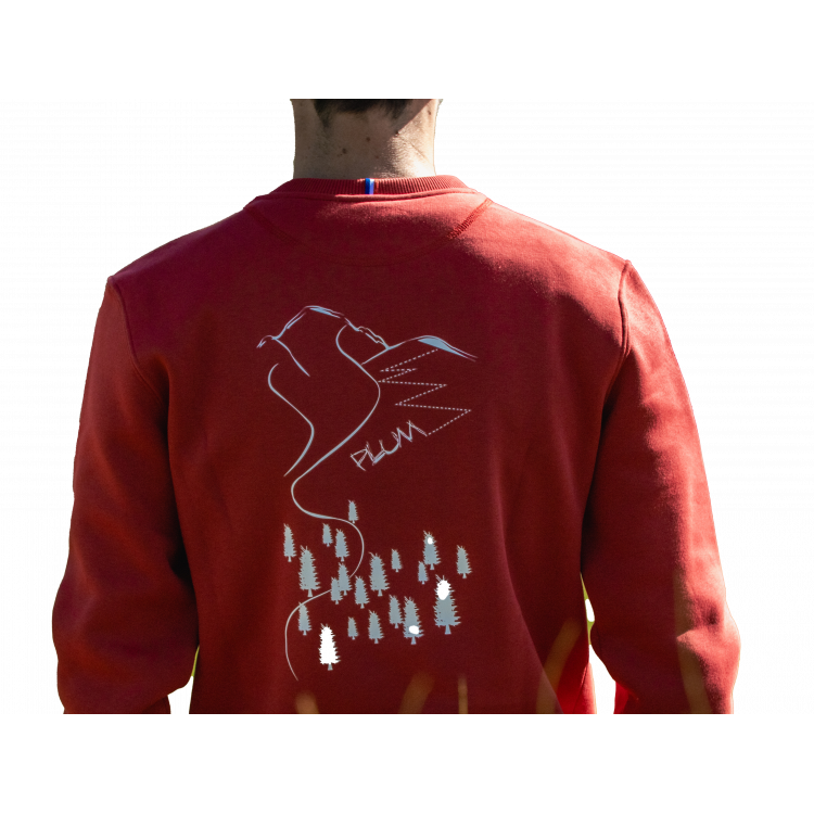 MEN'S PLUM SWEATSHIRT 