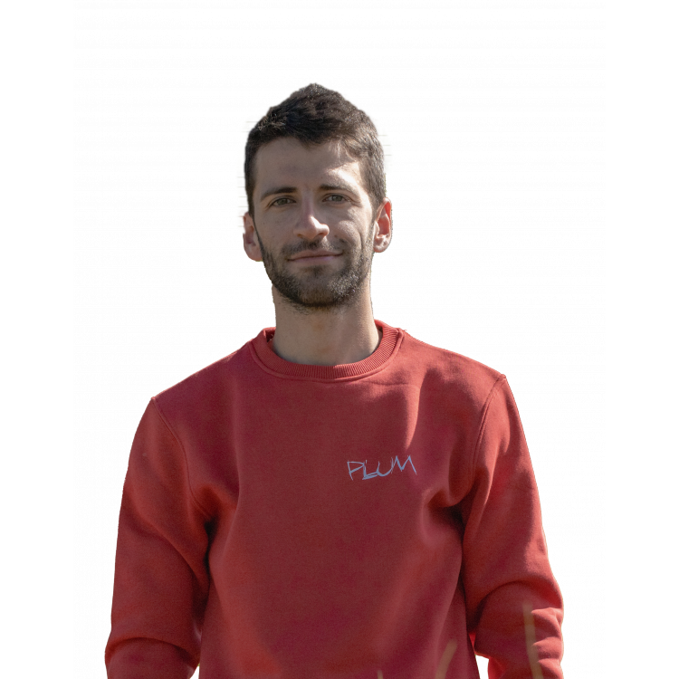 MEN'S PLUM SWEATSHIRT 