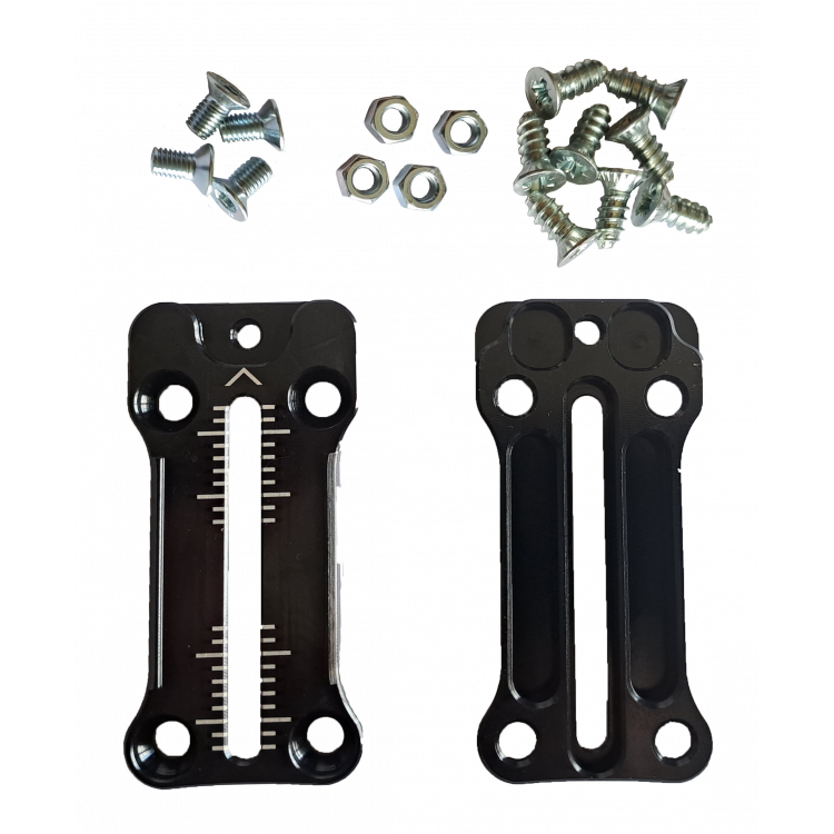 OAZO - Adjustment plates + screws + nuts
