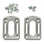 GUIDE - Adjustment plates 30 mm + adjustment screws
