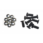 SPLIT - Wom M/12 screws ( black )