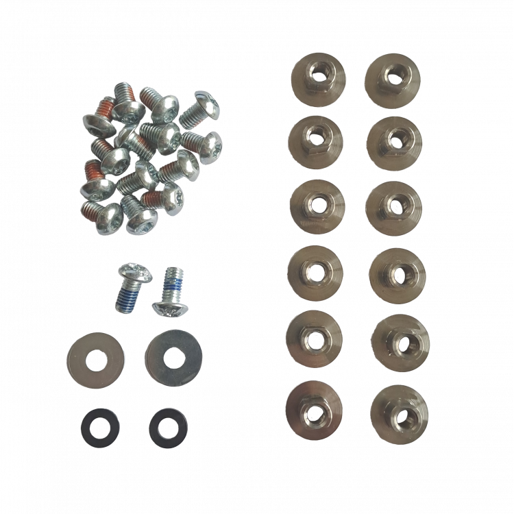 SPLIT - Straps/caps Feyan screws set