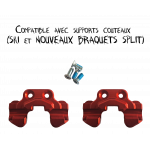 Screws for ski crampons slots