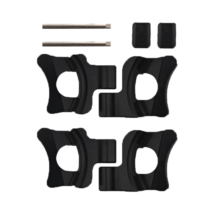 KARIBOU - Heel risers + pins + elastic plates