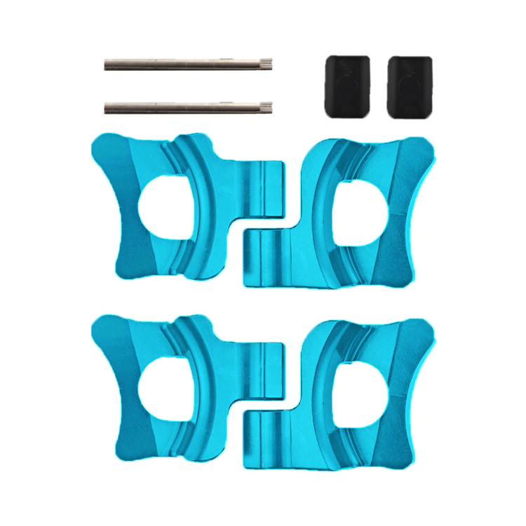 KARIBOU - Heel risers + pins + elastic plates
