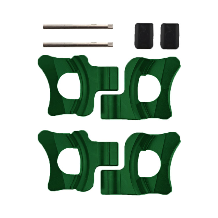 KARIBOU - Heel risers + pins + elastic plates