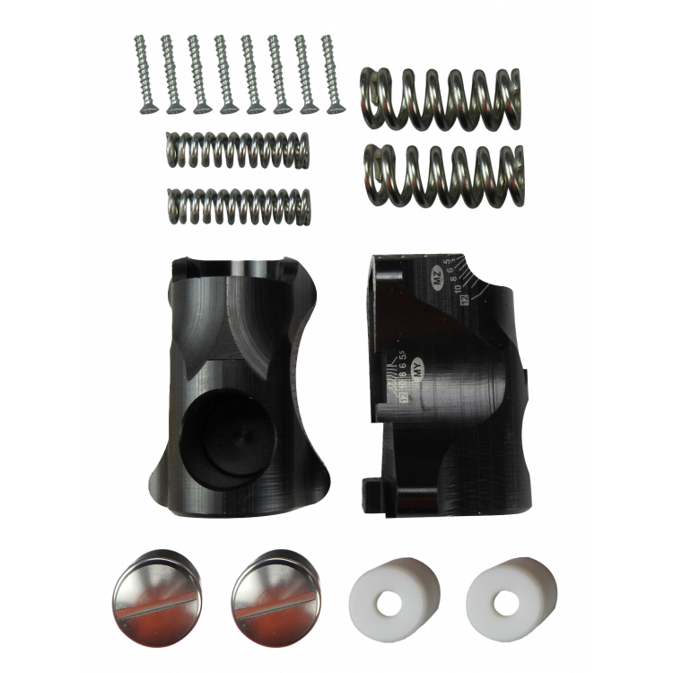 KARIBOU - PLASTIC BODIES + SCREWS + SPRINGS + PLASTIC CORK + PADS DIN14