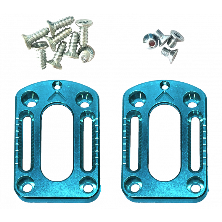 GUIDE - Adjustment plates 30 mm + adjustment screws