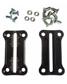 R170/OAZO - SOCLE ARRIERE REGLABLE 25MM (sans stopper)