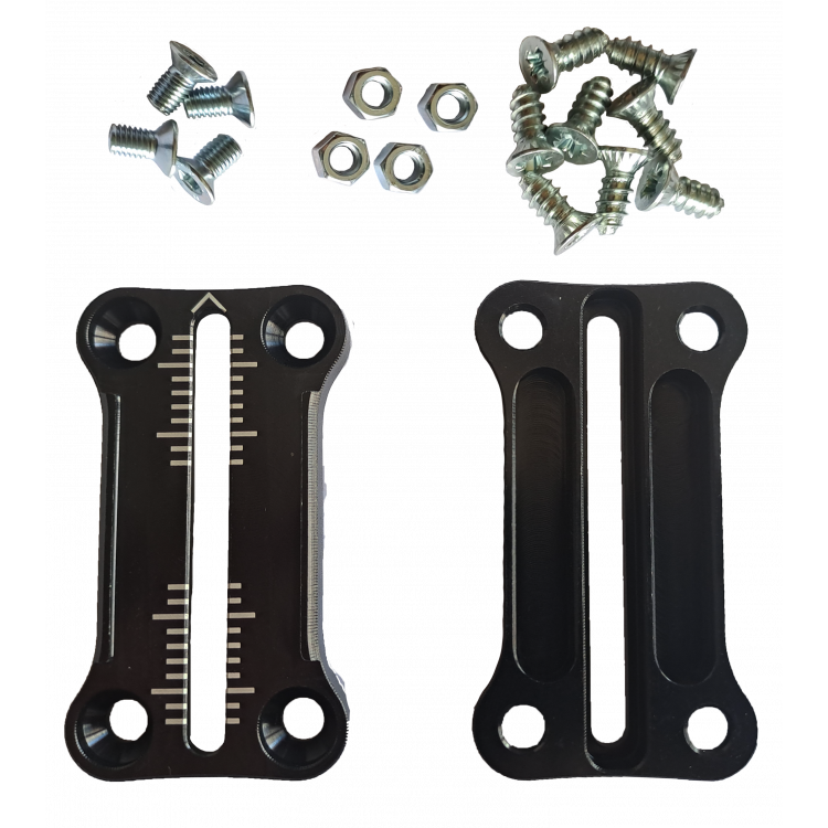 Adjustment plates 25mm OAZO/R170